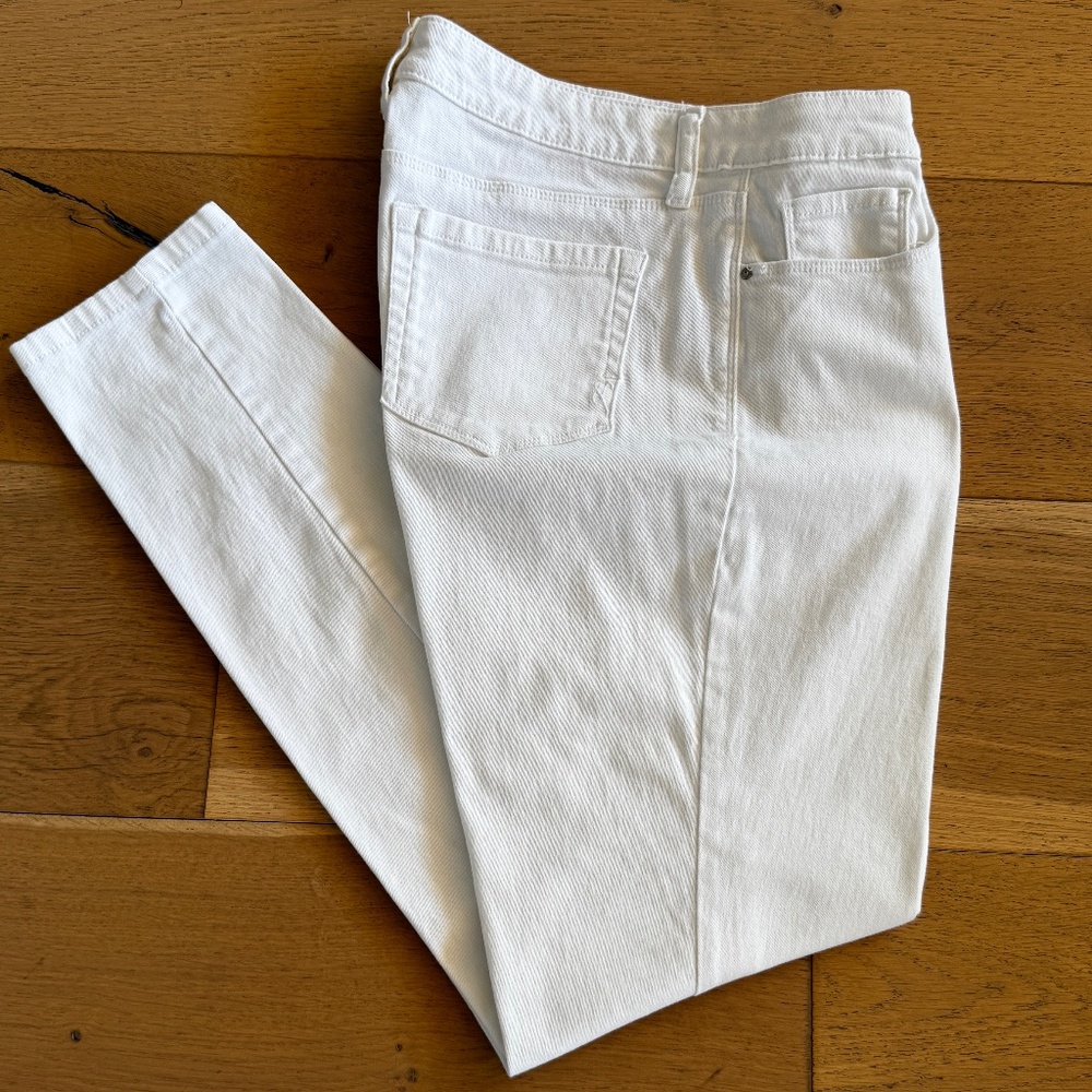 Women's Style & Co. DENIM Jeans, White, Size 8